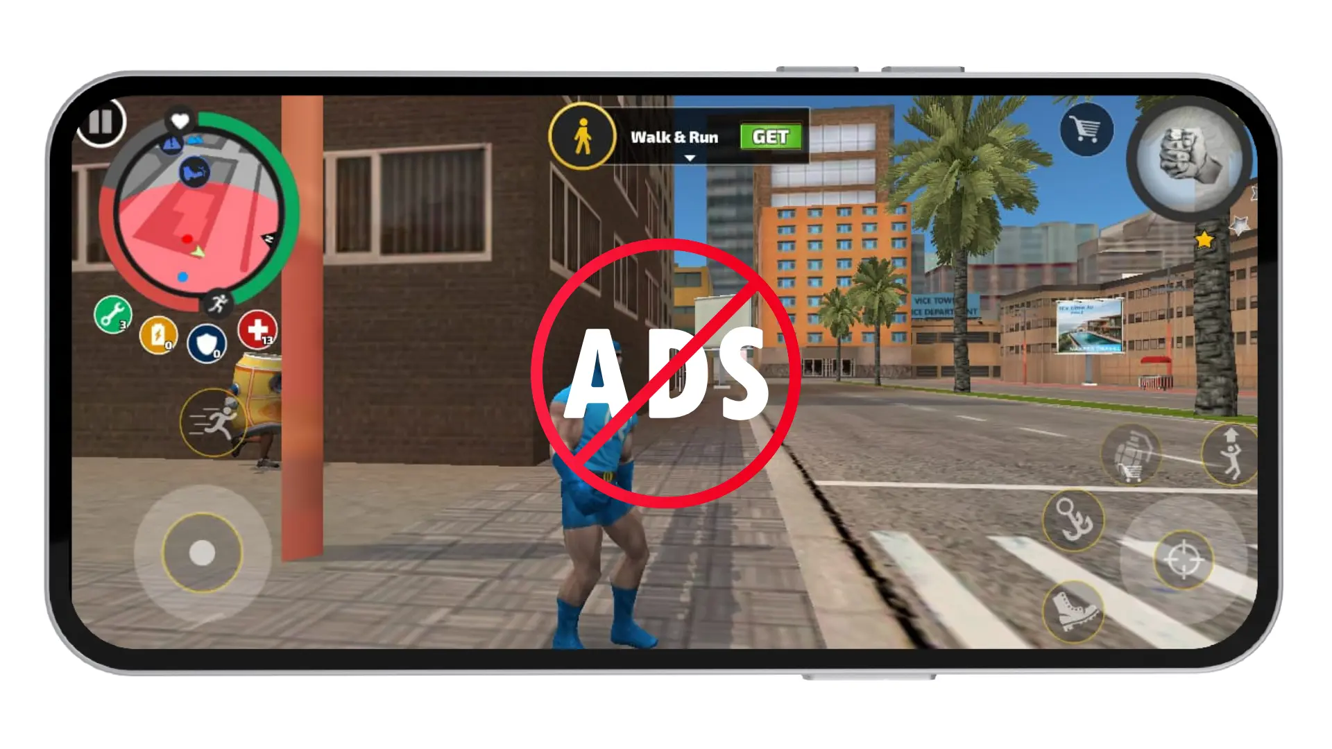rope hero mod apk no ads feature enabled gameplay