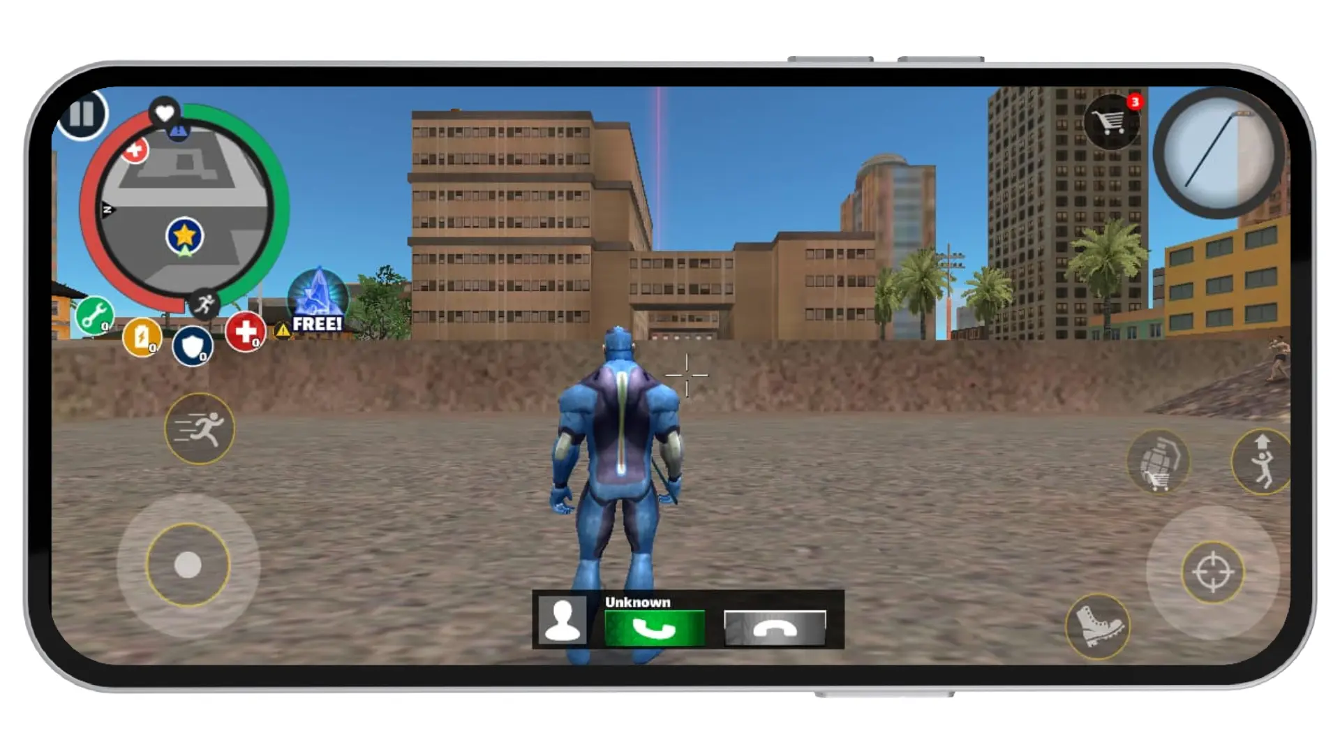 rope hero mod apk day and night mode gameplay