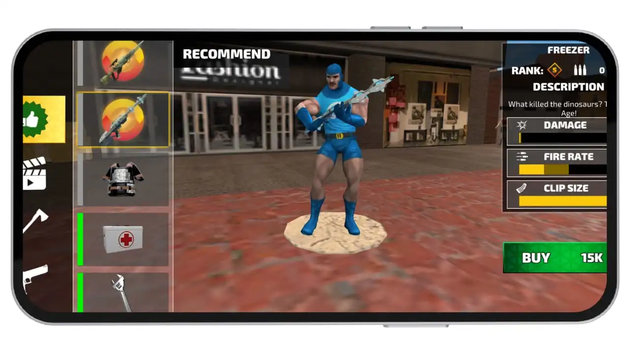 rope hero mod apk unlocked super weapons gameplay