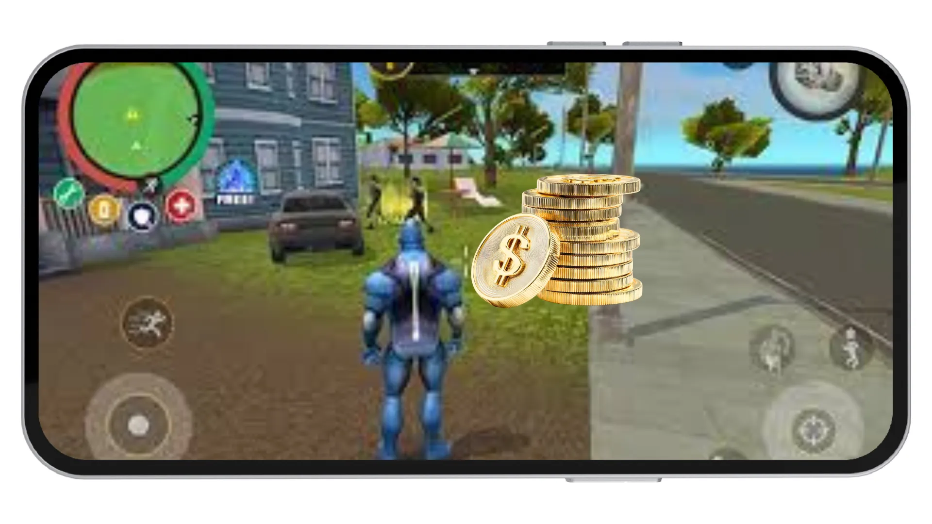 Rope hero mafia umilited money