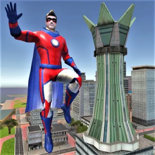 Rope Hero Vice Town Old Version