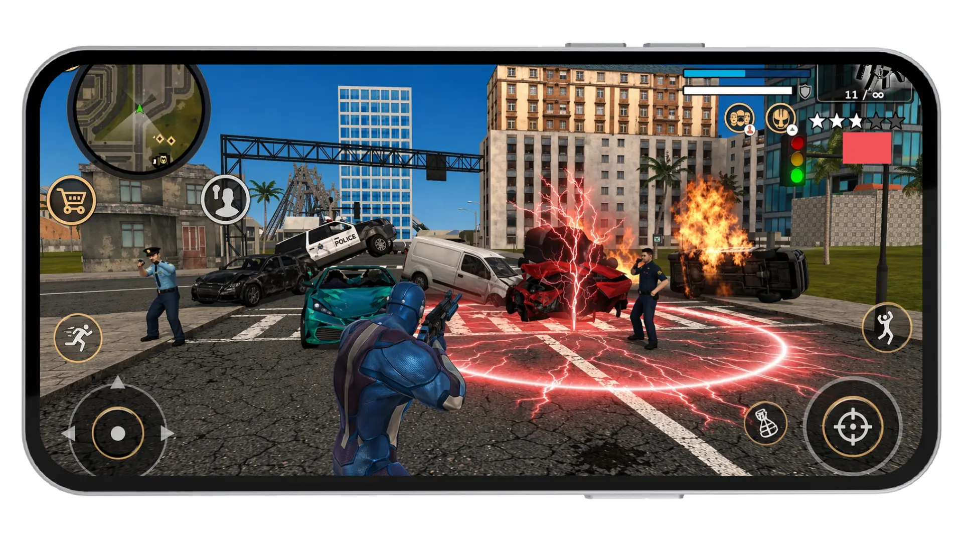 rope hero apk old version character customization features