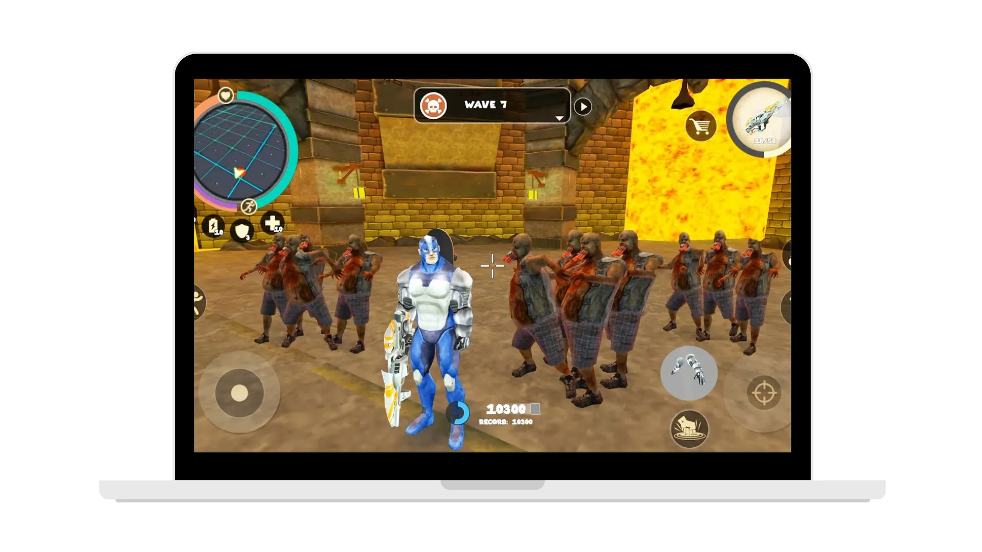 Overview of rope hero on pc