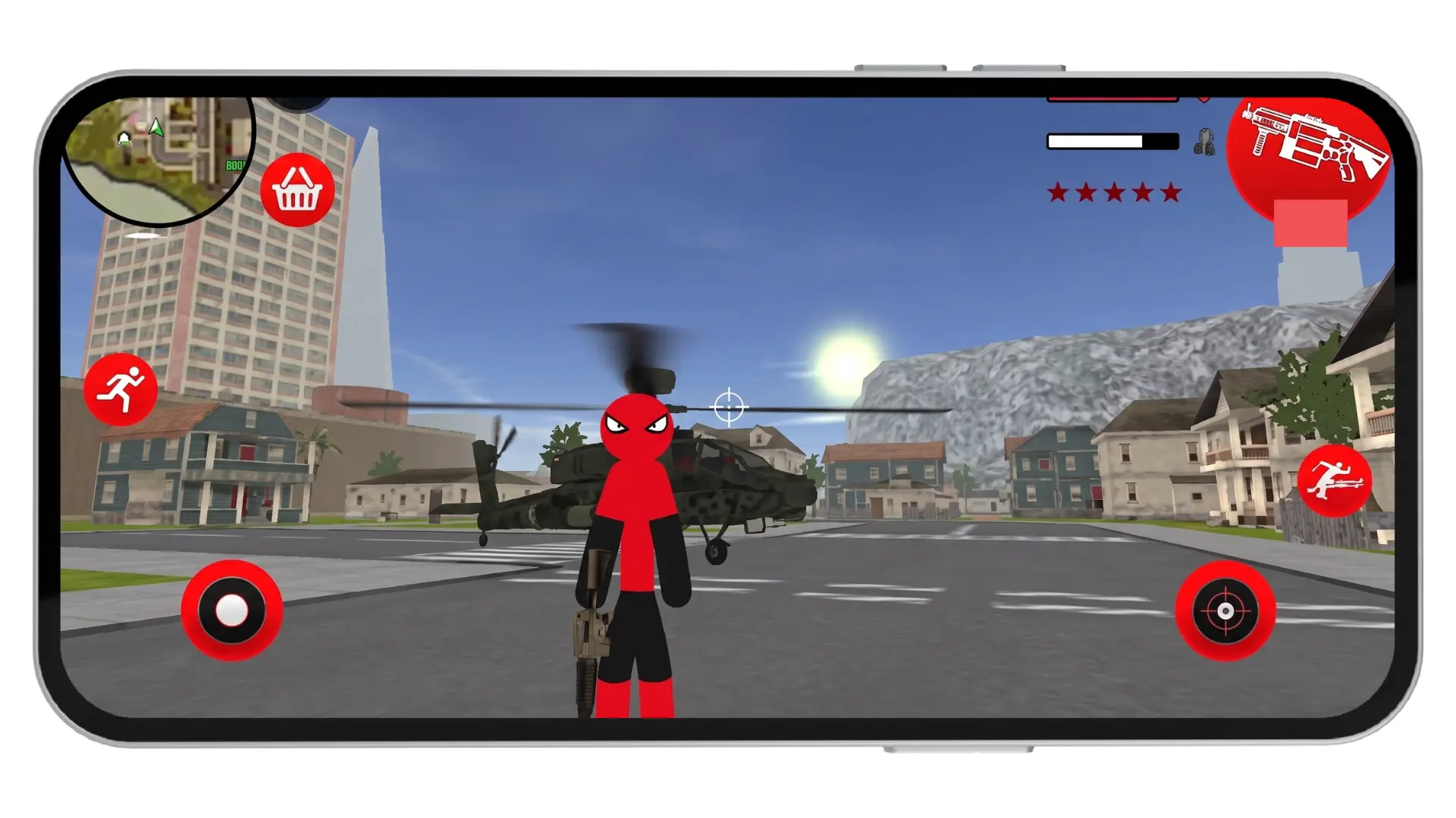 stickman rope hero mod apk offline gameplay android