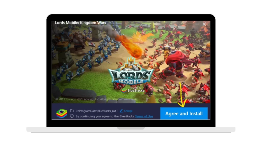 bluestack installation for rope hero mod apk