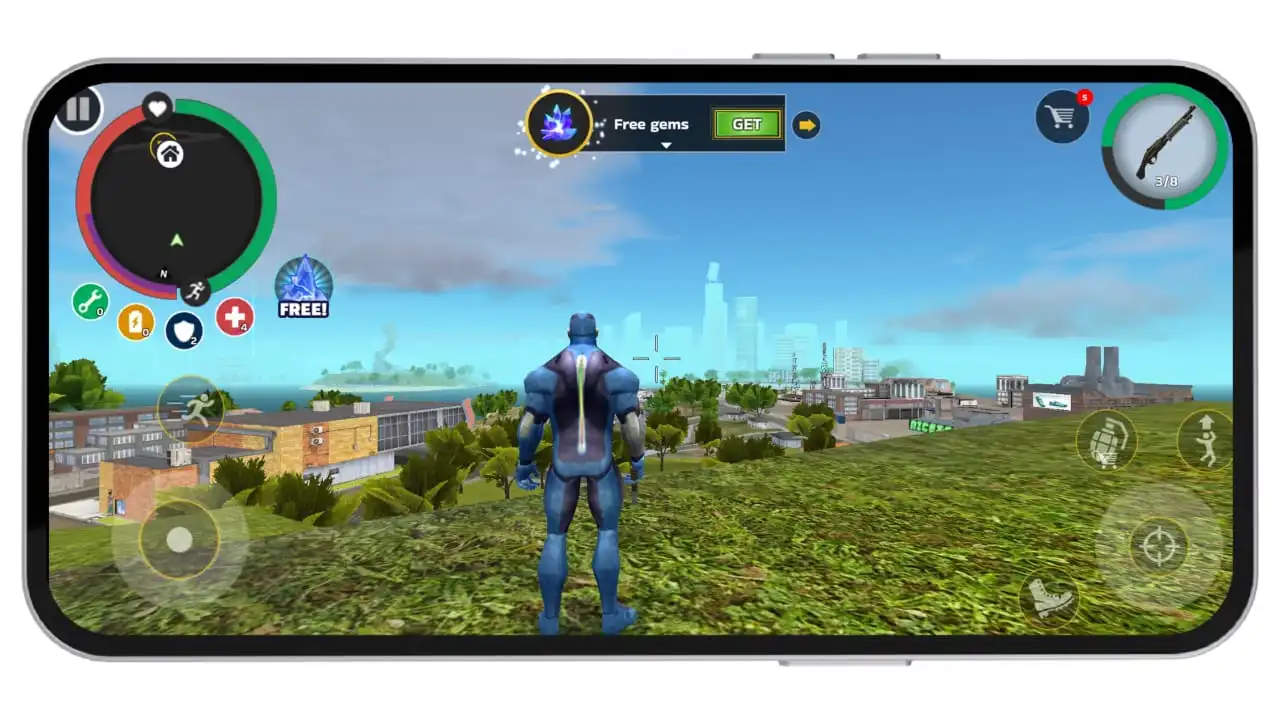 rope hero mafia city wars mod apk open world gameplay